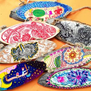 木质绘画/8-10岁学员作品