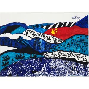 我爱祖国/8-10岁学员作品