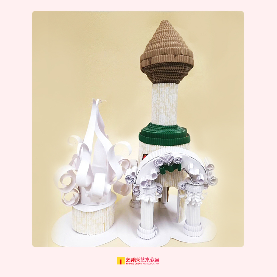 罗马建筑/8-10岁学员作品