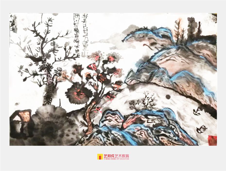 水墨风景/8-10岁学员作品
