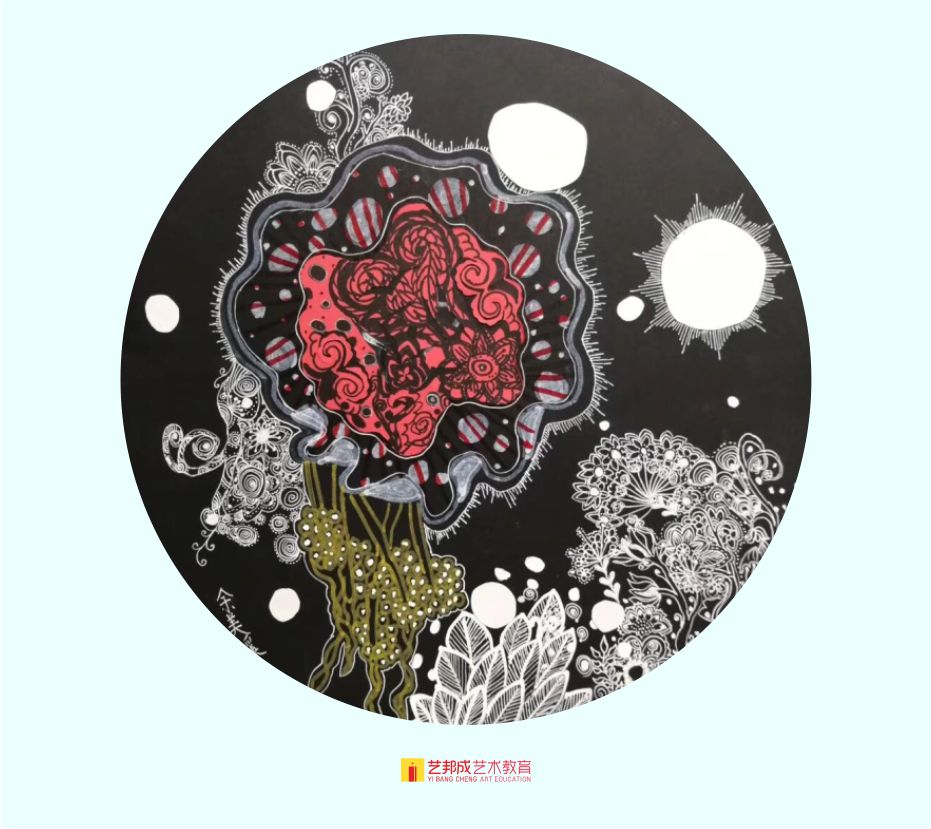 植物图案/8-10岁学员作品