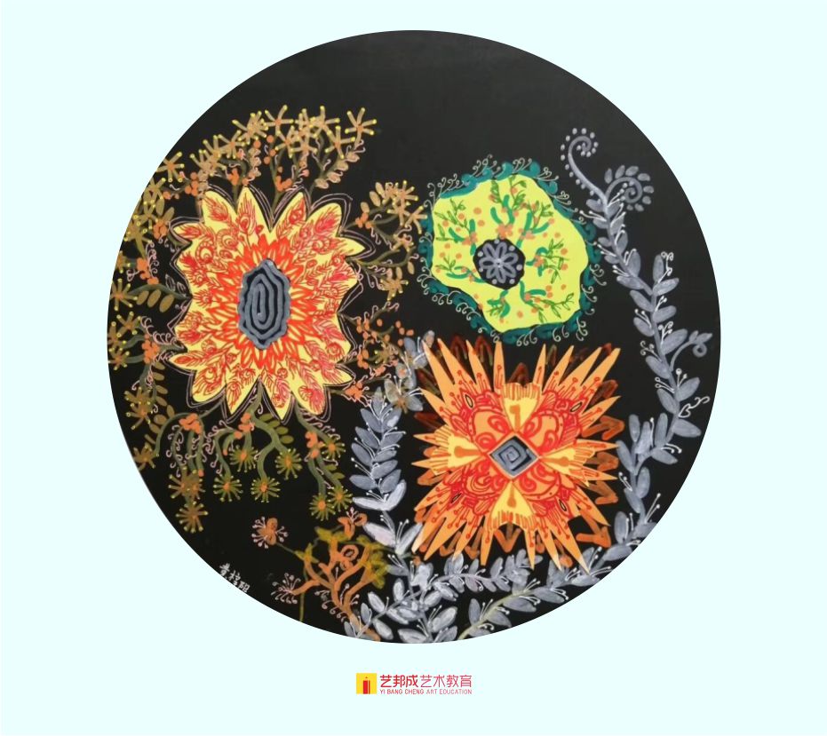 植物图案/8-10岁学员作品