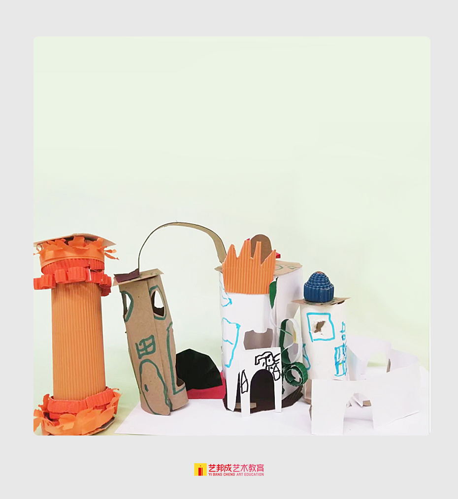罗马柱/4-6岁学员作品