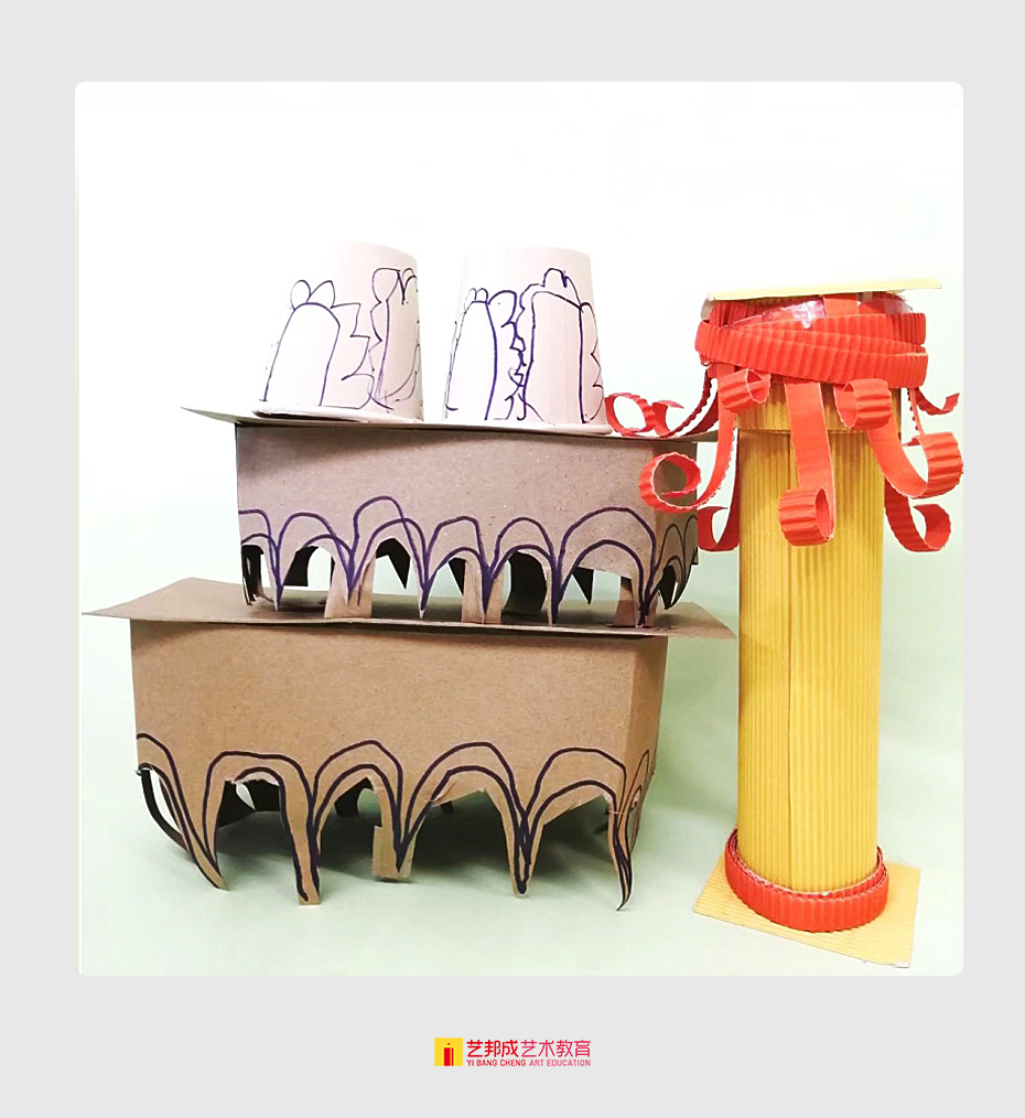 罗马柱/4-6岁学员作品