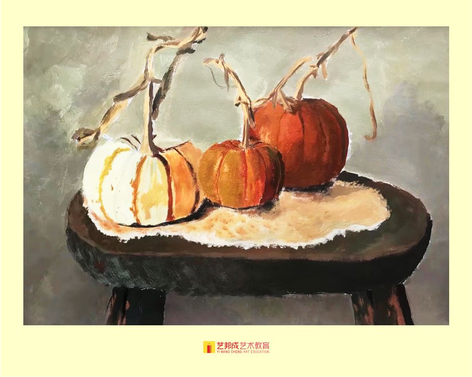 水粉静物/12-15岁学员作品