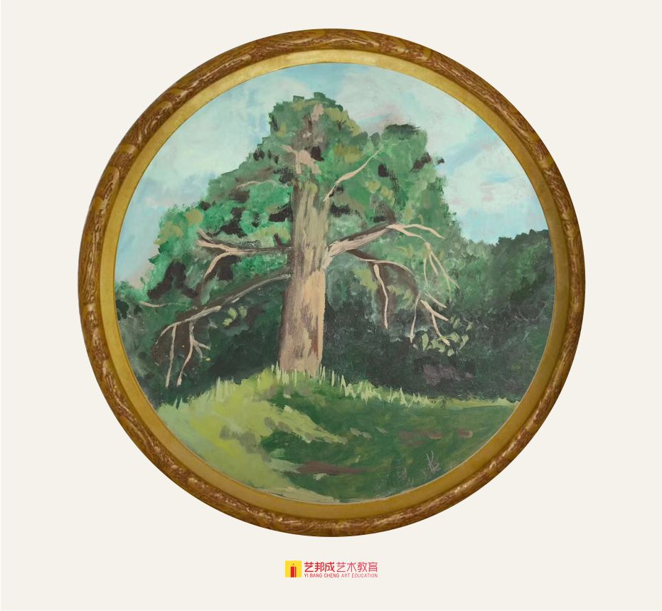 水粉风景/12-15岁学员作品