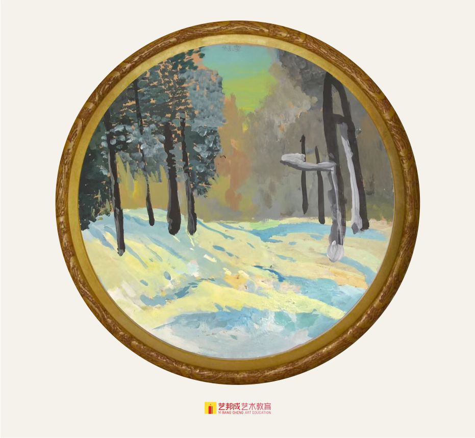 水粉风景/12-15岁学员作品