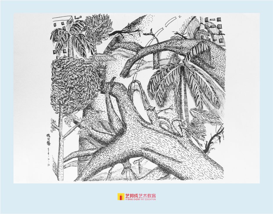台风印象/12-15岁学员作品