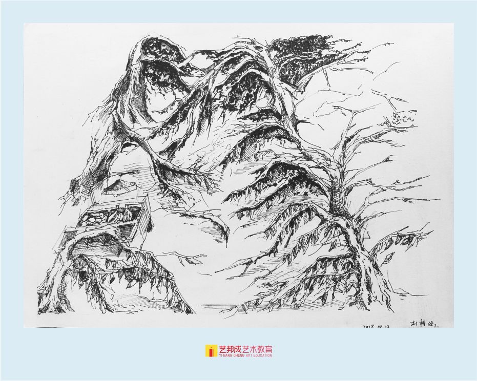 台风印象/12-15岁学员作品