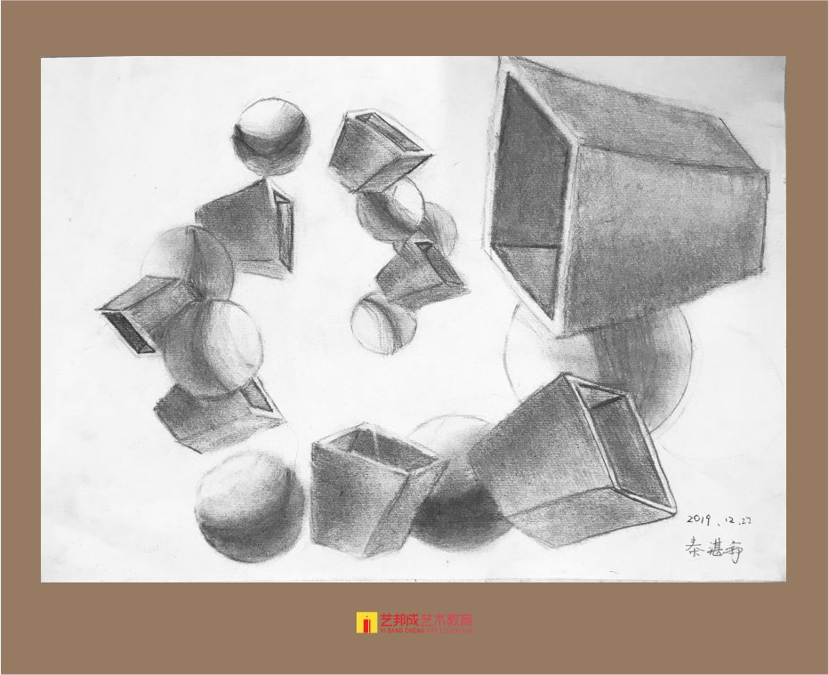 几何体创意/10-12岁学员作品