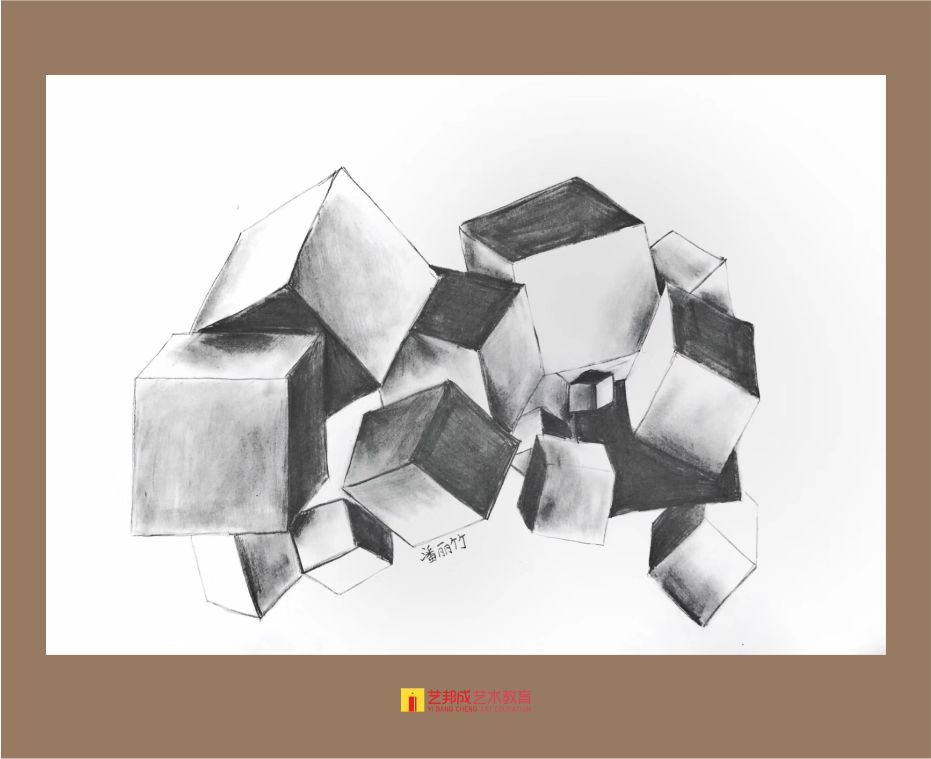 几何体创意/10-12岁学员作品
