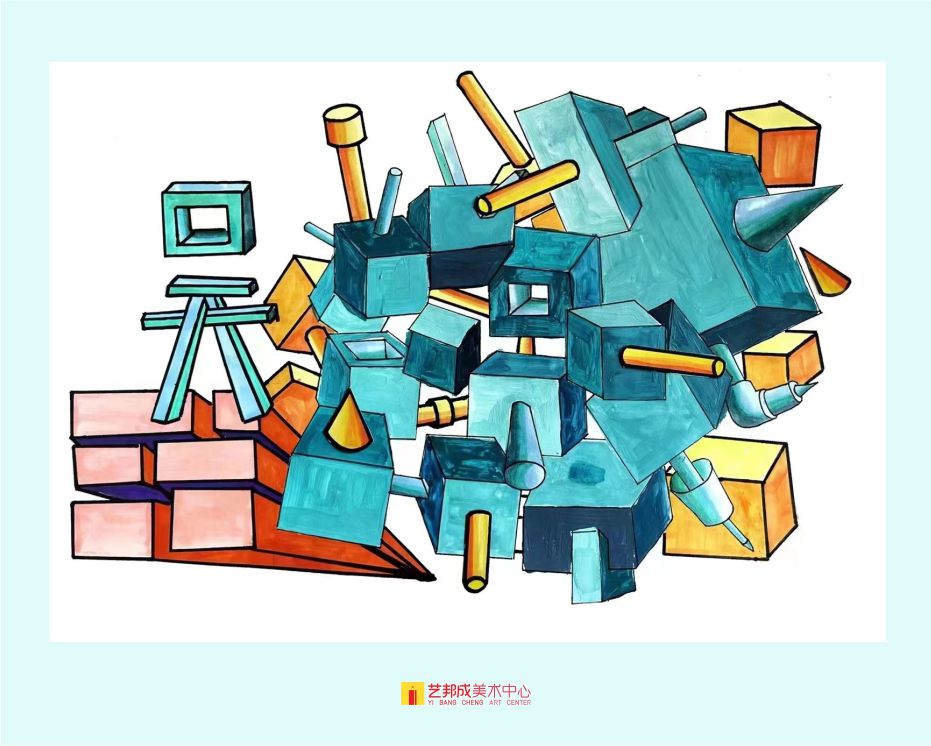 立体课程/10-12岁学员作品