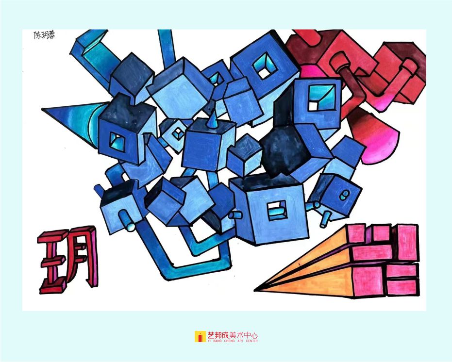 立体课程/10-12岁学员作品