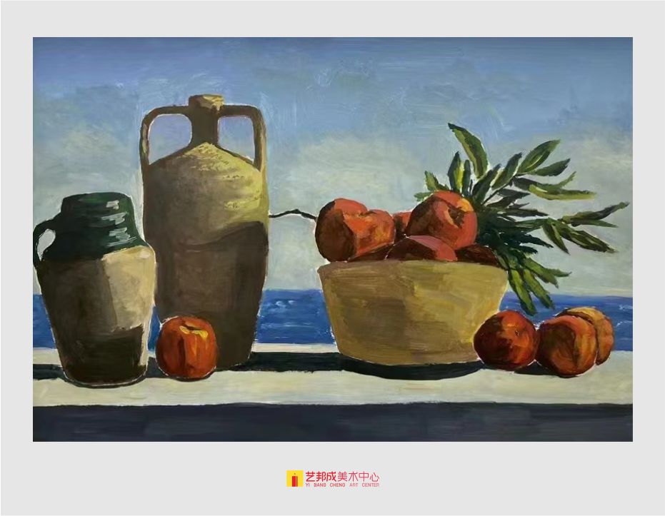 色彩课题/12-15岁学员作品