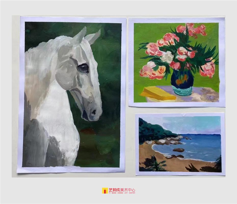 色彩课题/12-15岁学员作品