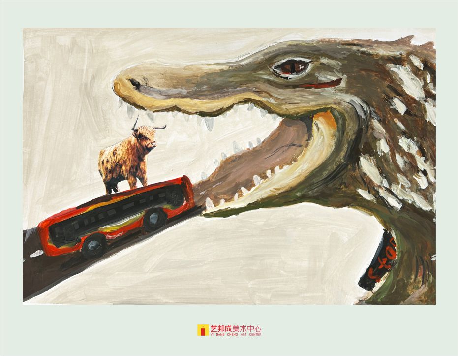 拼贴创作/12-15岁学员作品