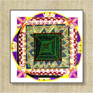 藻井设计/6-8岁学员作品