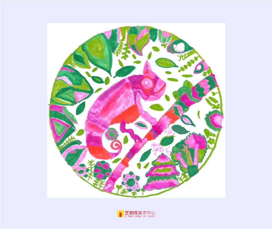 插画课程/6-8岁学员作品