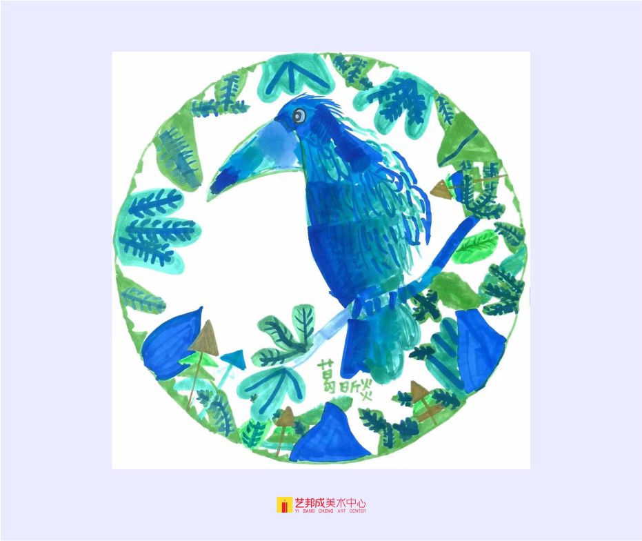 插画课程/6-8岁学员作品