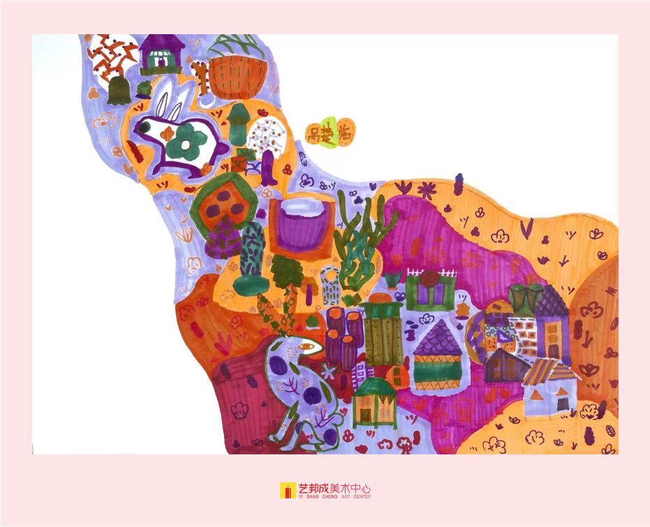 平面插画/8-10岁学员作品